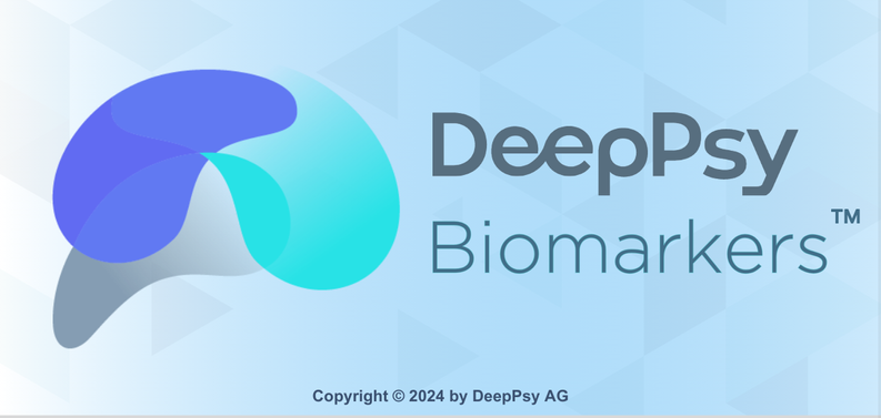 DeepPsy Biomarkers Splashscreen